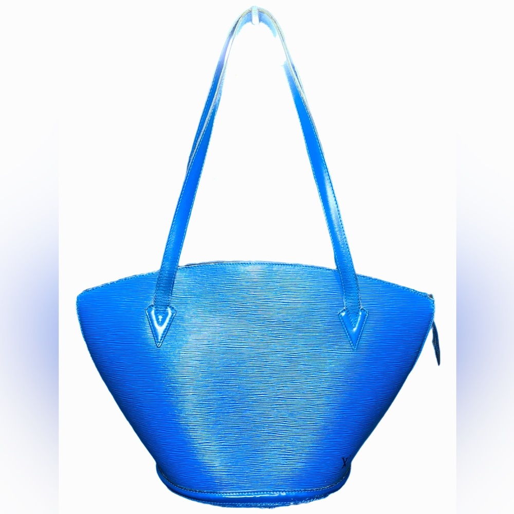 Authentic LV Blue Epi Jacques Bag